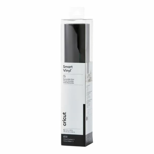 Cricut Smart Vinyl Removable 33x366cm 1 sheet (Black) – CRICUT