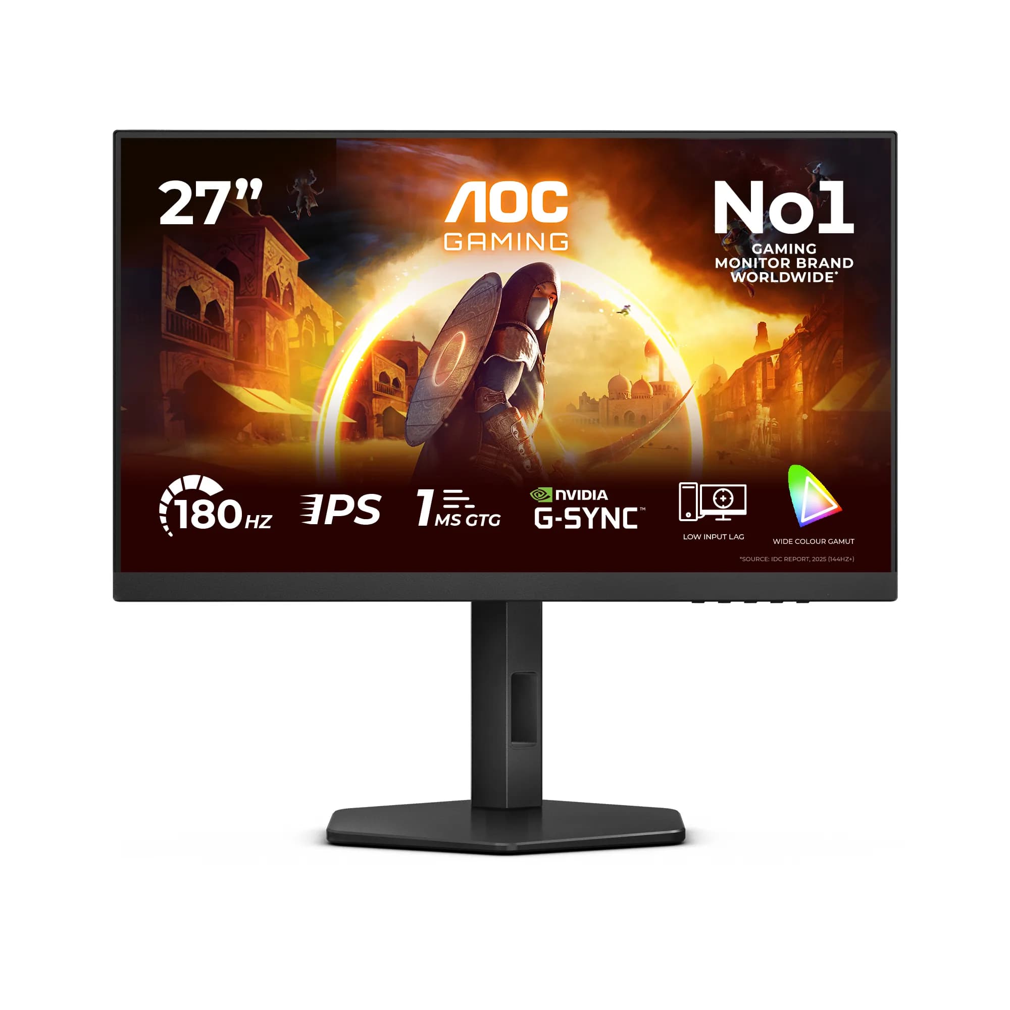 AOC 27G4X 27" Full HD, IPS -pelinäyttö – AOC