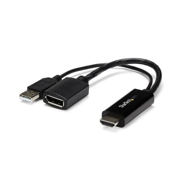 Startech  HDMI – DisplayPort -adapteri, Musta – Startech