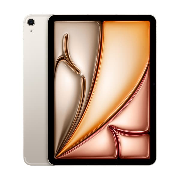 Apple iPad Air 11" M3, 1 Tt, Wi-Fi + Cellular -tabletti, Tähtivalkea – Apple
