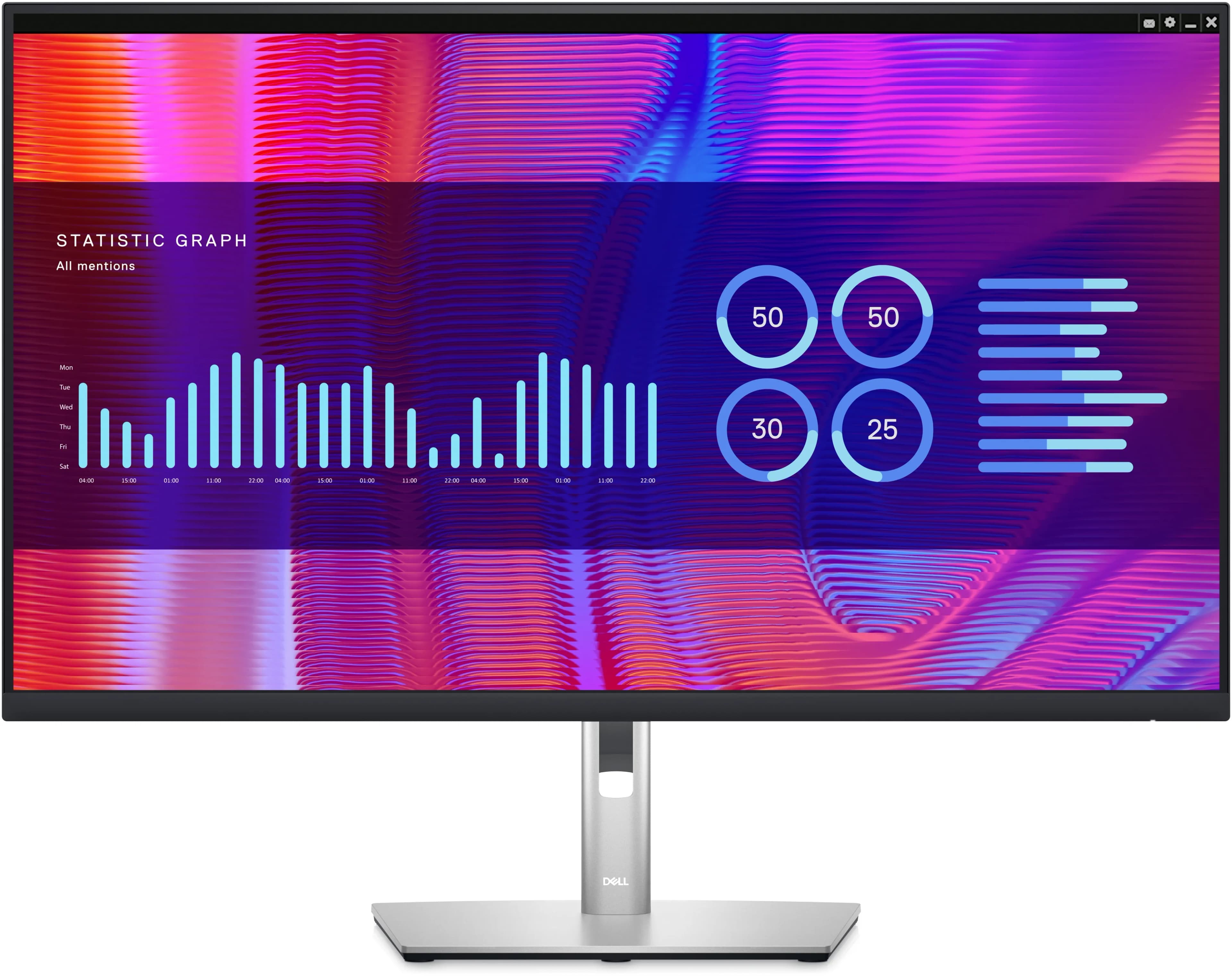 Dell P3223DE 32" QHD, IPS -näyttö, USB-C hub – Dell