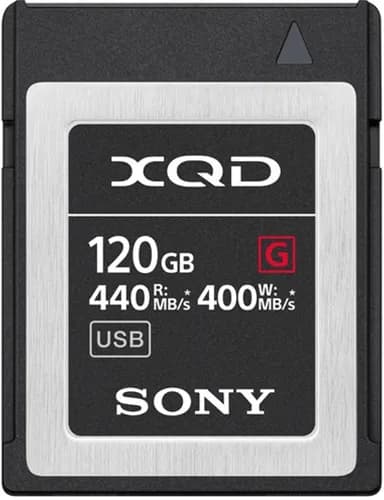 SONY QDG120F 120GB XQD High Speed Tough series – Sony