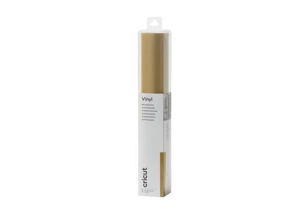 Cricut Premium Vinyl Permanent 30x120cm (Gold) – CRICUT