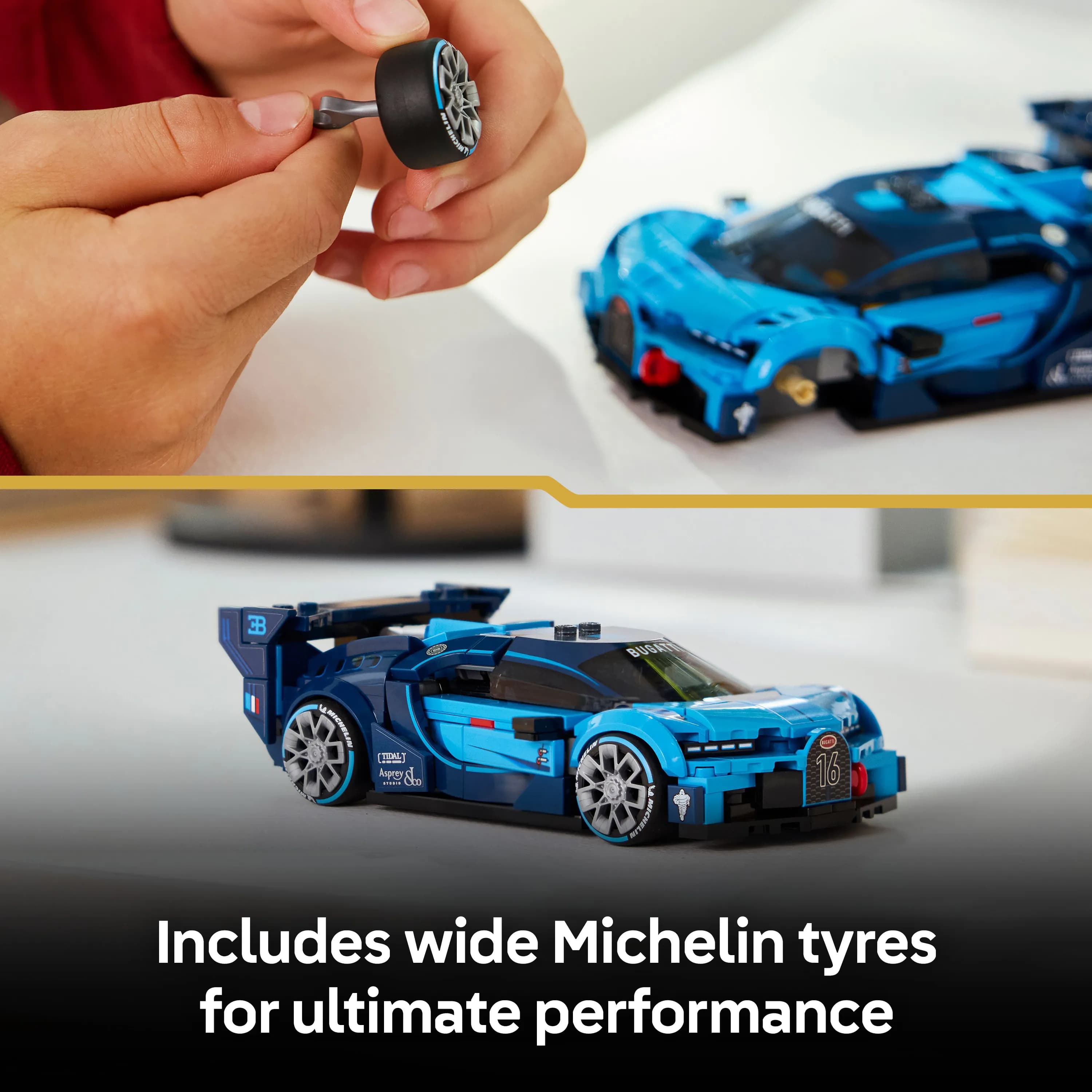 LEGO Speed Champions Bugatti Vision GT Hyperauto 77253