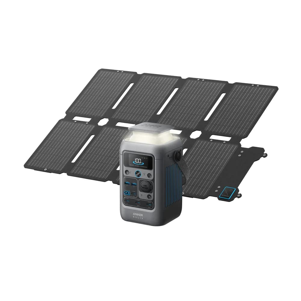 Anker SOLIX C300X DC + PS60 Aurinkopaneeli – Anker