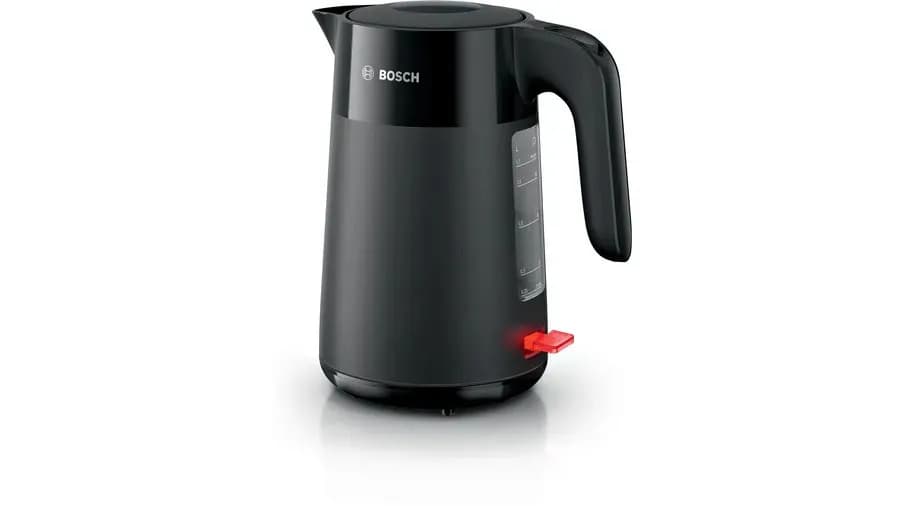 Bosch MyMoment TWK2M163 -vedenkeitin, 1,7 l, 2400 W, musta