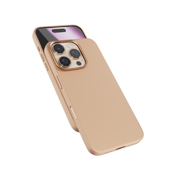 Epico Mag+ Silicone Case Pro iPhone 16 Pro - desert titanium – EPICO