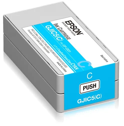 Epson GJIC5-mustekasetti, 32.5 ml, syaani