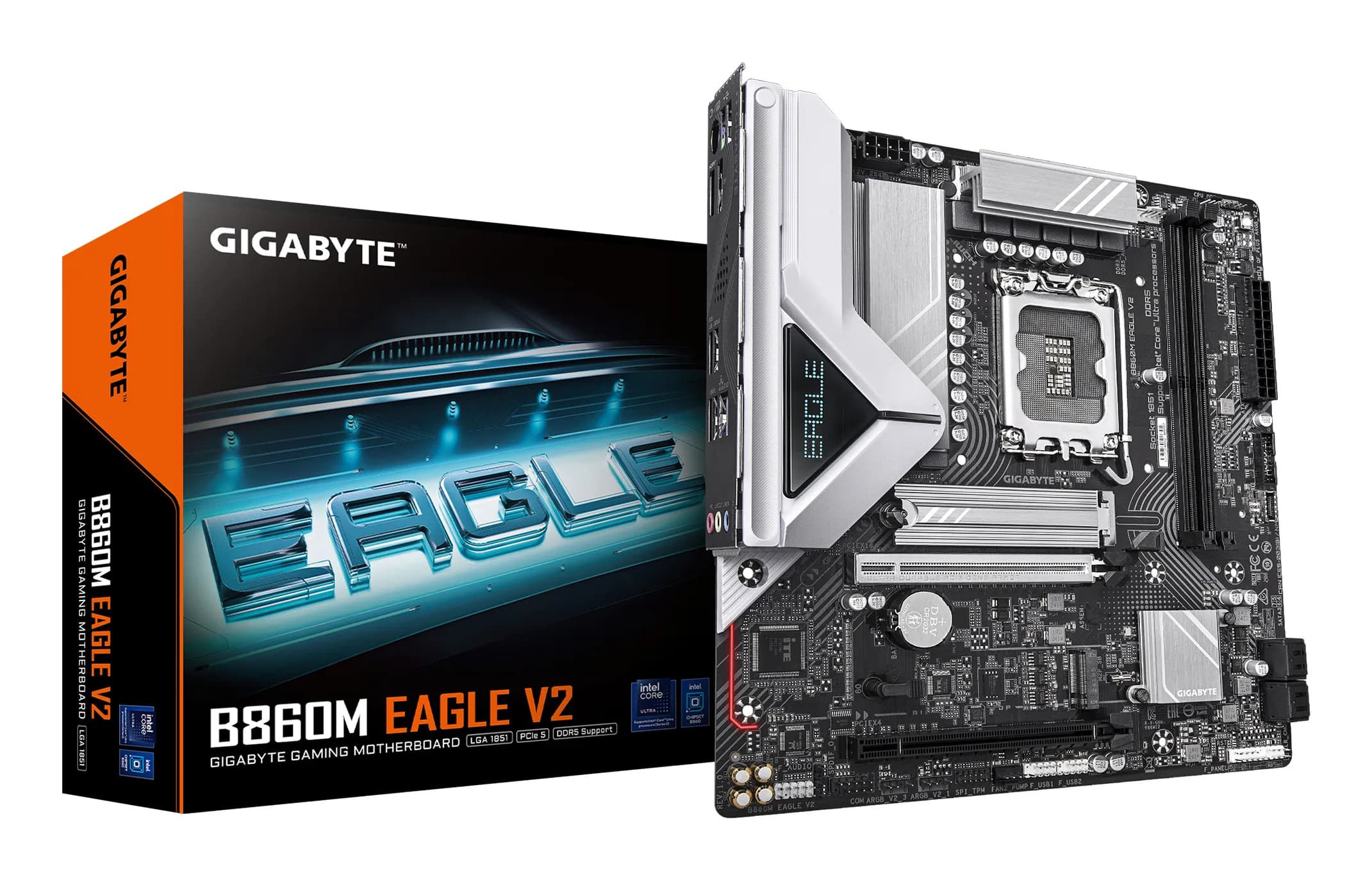 Gigabyte B860M EAGLE V2 DDR5 LGA1851 mATX -emolevy – Gigabyte