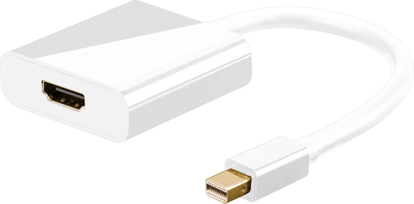 MicroConnect Mini Displayport-HDMI -adapteri, 15cm, Musta – Microconnect