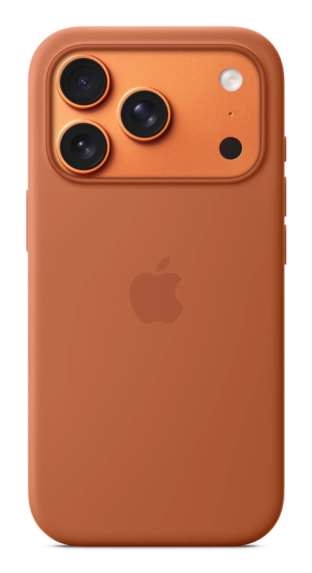 Apple iPhone 17 Pro, MagSafe -silikonikuori, Terrakotta – Apple
