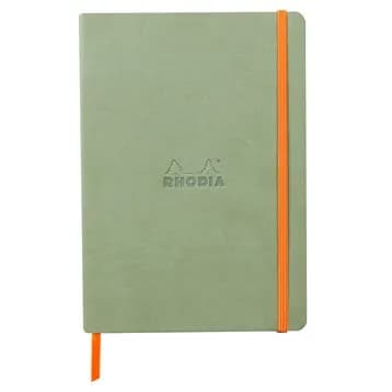 Rhodiarama soft A5 celadon  dot ivory – RHODIA