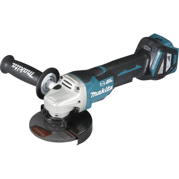 Makita DGA517 125 mm, no battery, 18 V -akkukulmahiomakone