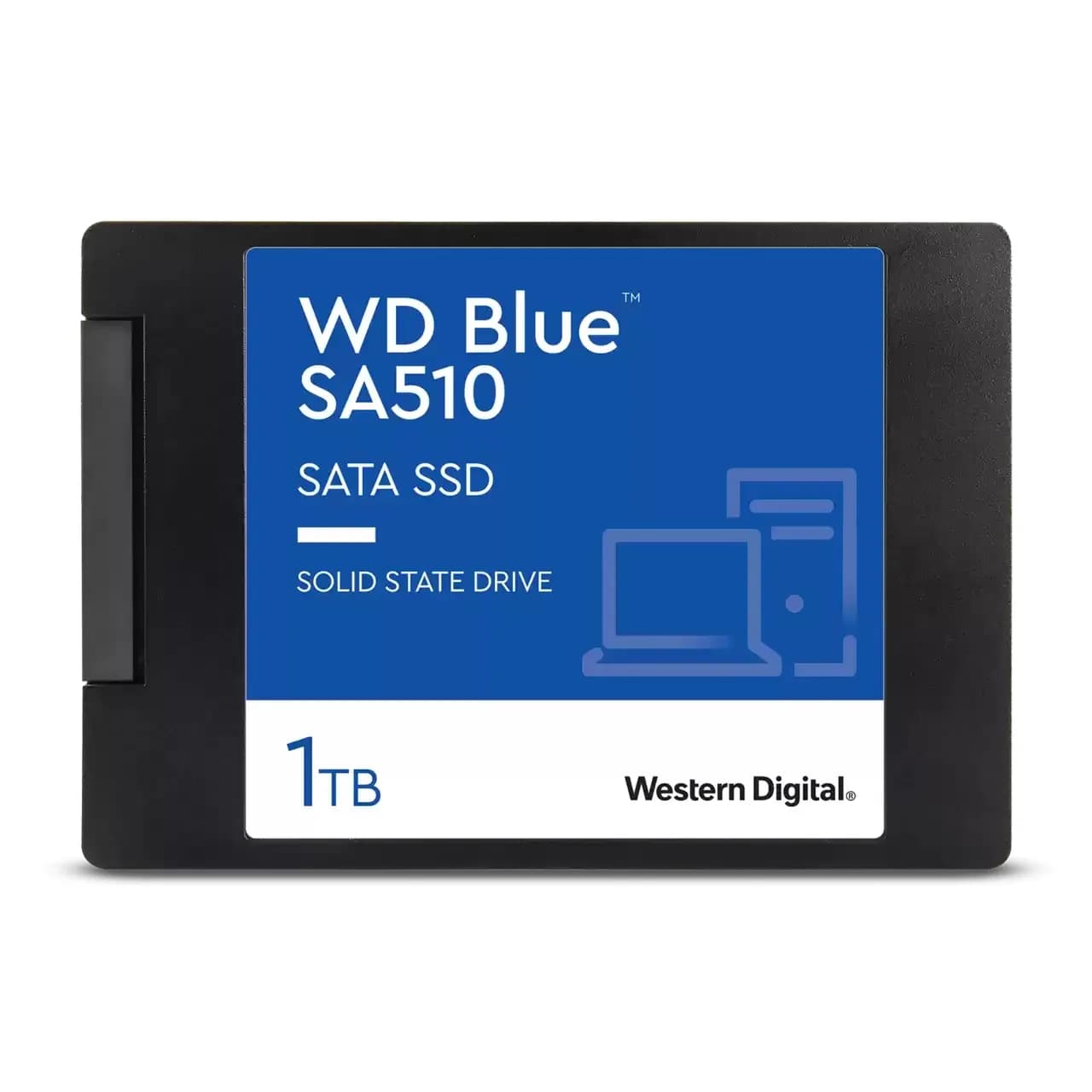 WD Blue SA510 1 Tt 2,5" SATA -SSD-levy – WESTERN DIGITAL