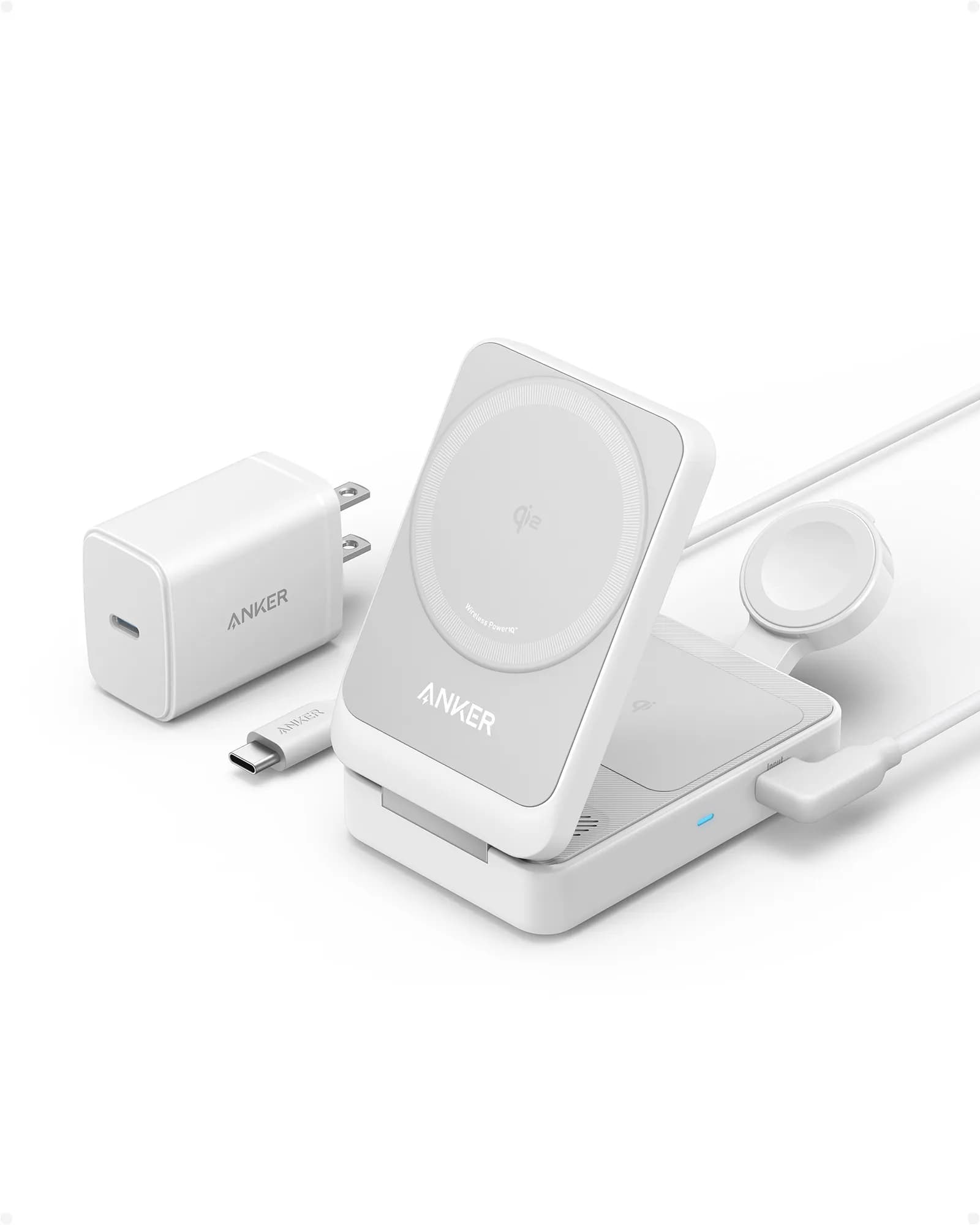Anker MagGo Magnetic WL Charger 15W White – Anker