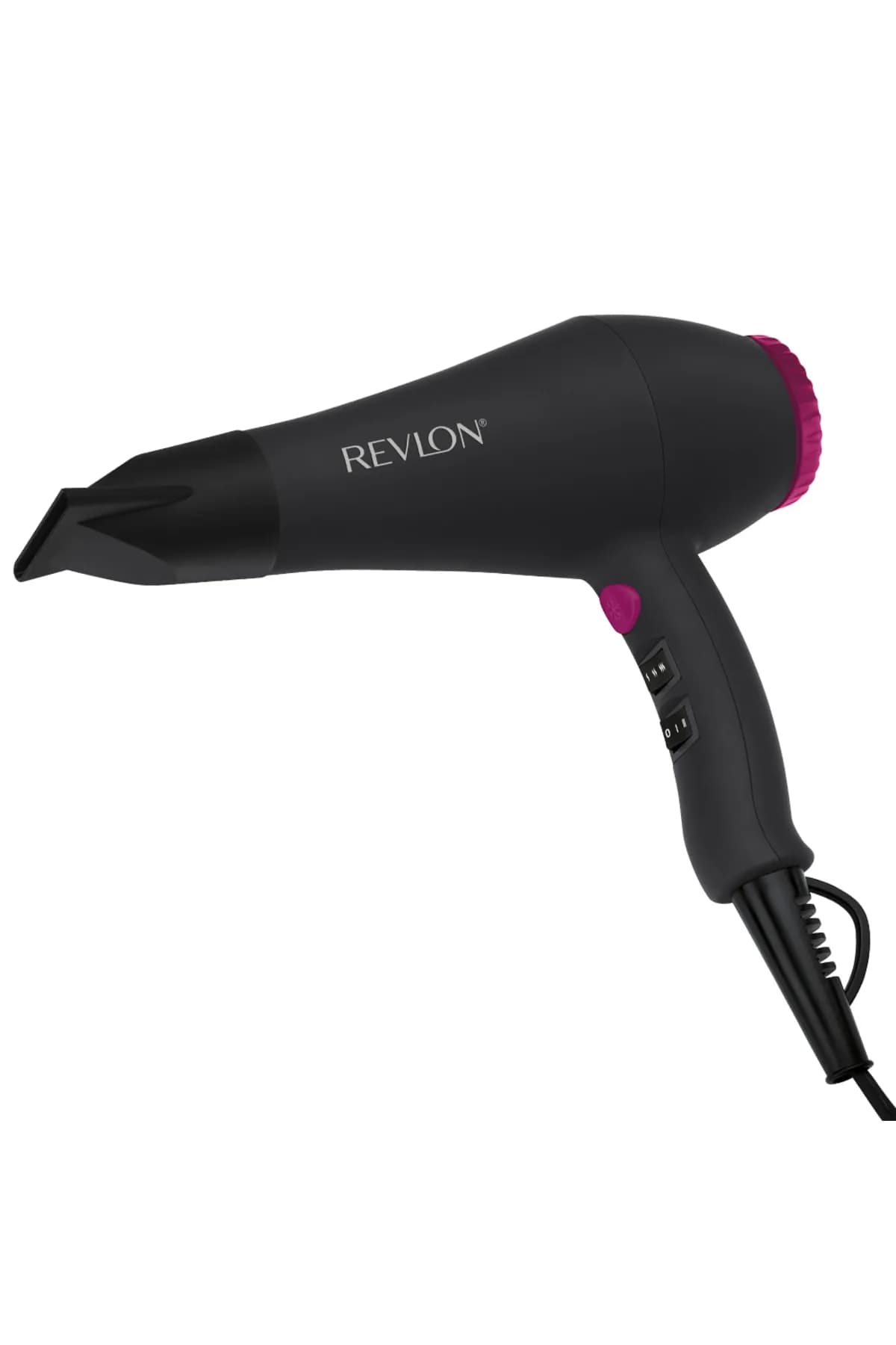 Revlon Perfect Heat Smooth Brilliance RVDR5251E, 2000 W -hiustenkuivaaja, musta/vaaleanpunainen – REVLON