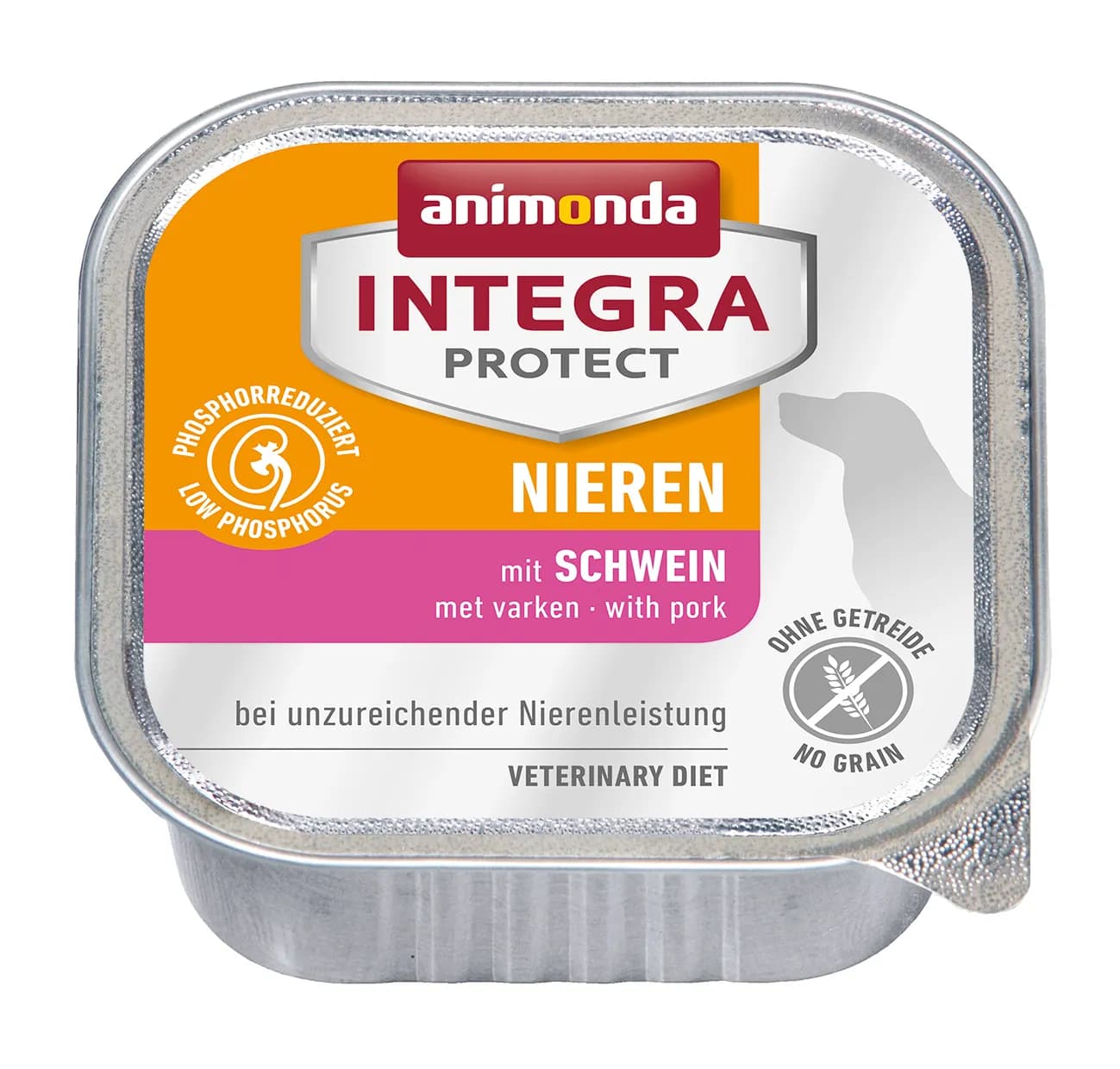 Animonda Integra Protect Renal Pork, Koiran märkäruoka, Adult, 150 g – Animonda