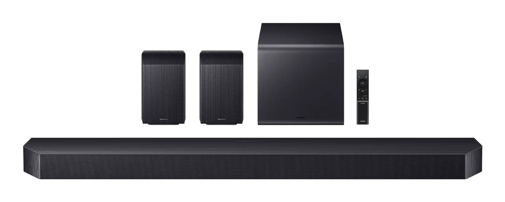 Samsung HW-Q990F, 11.1.4, Dolby Atmos soundbar -äänijärjestelmä, langattomalla subwooferilla, musta – Samsung