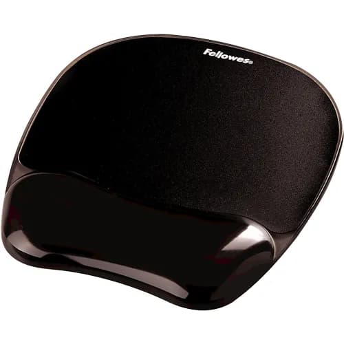 Fellowes Gel Crystals -hiirimatto rannetuella, 202x230 mm, musta – Fellowes