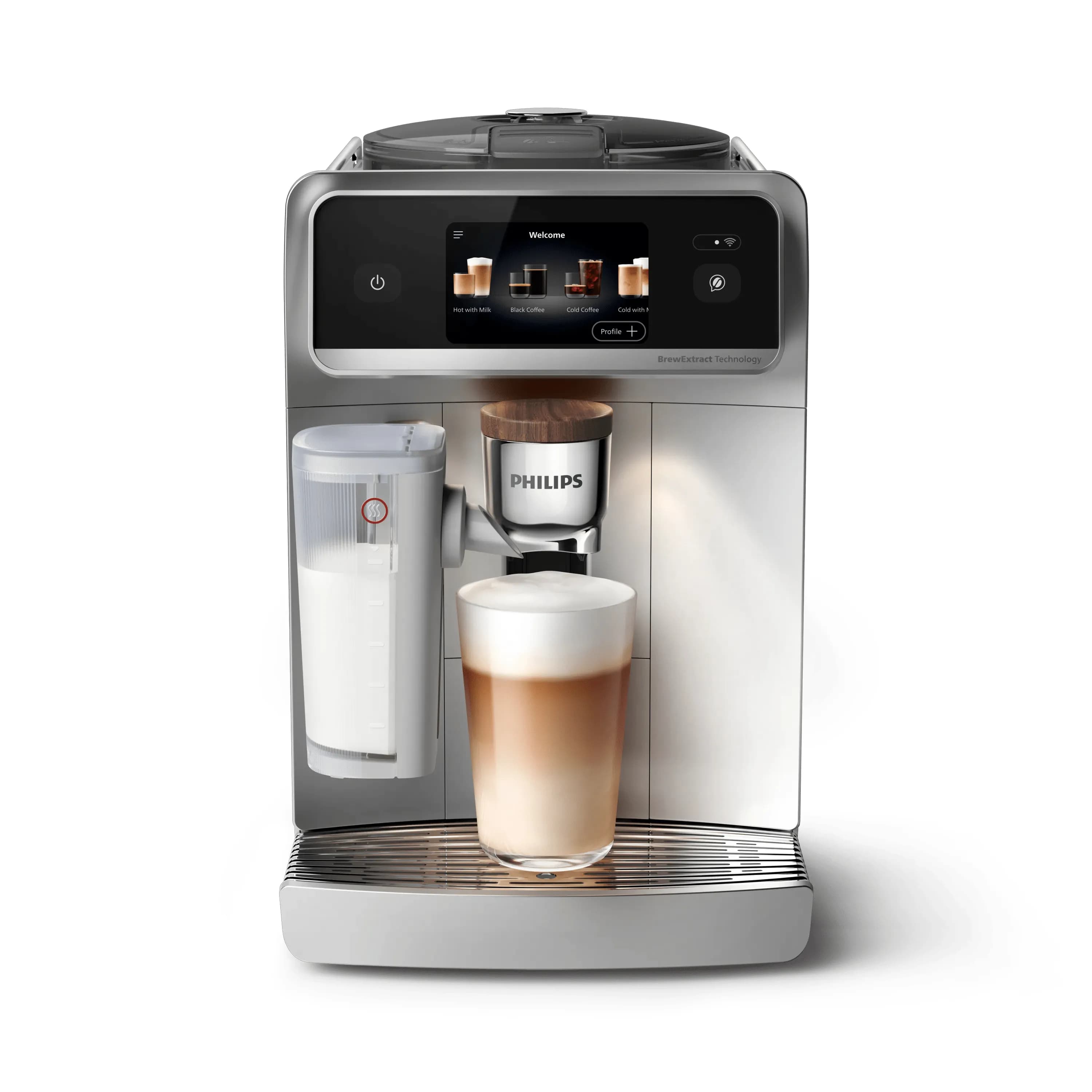 Philips Series 8000 Café Aromis -täysautomaattinen espressokone, hopea
