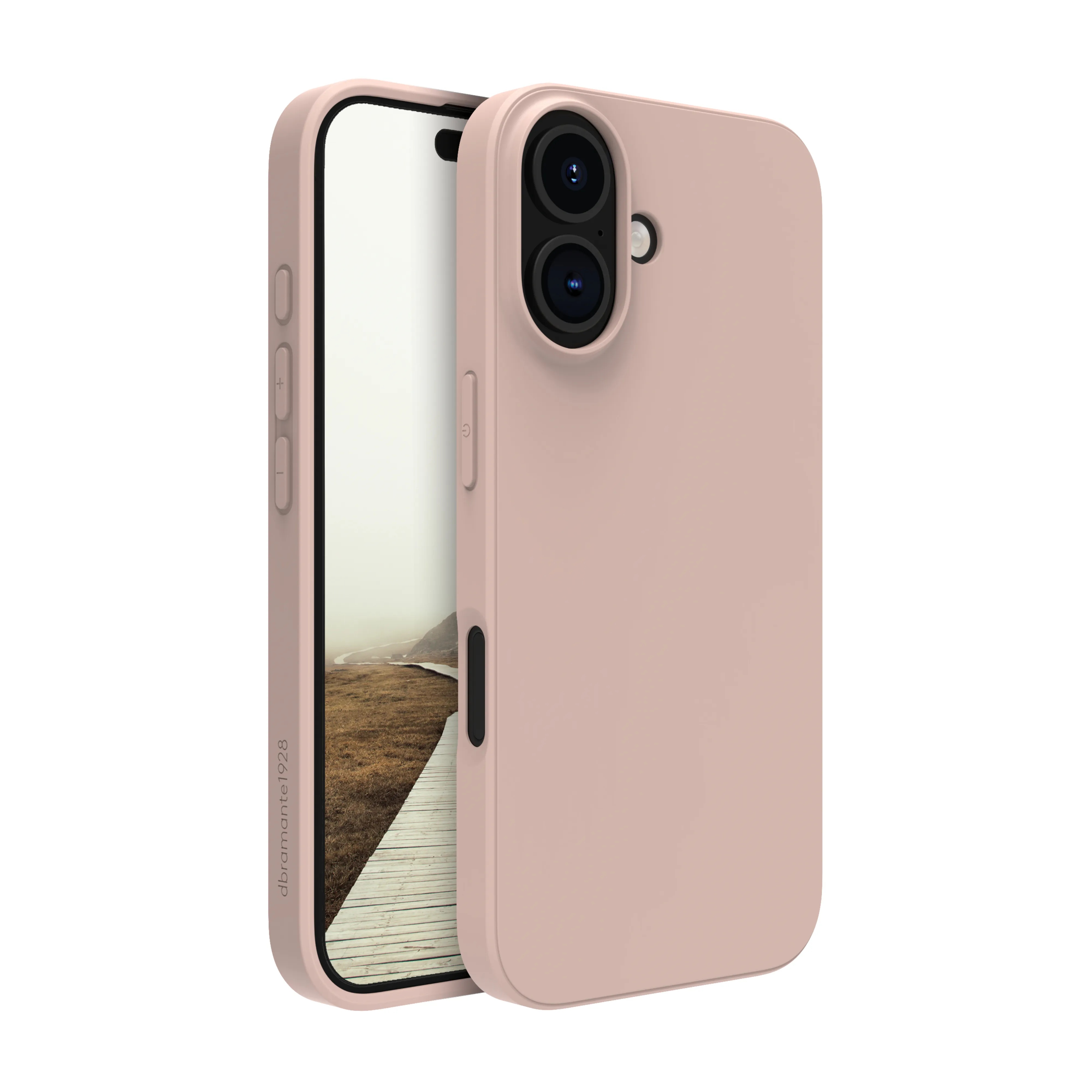 Dbramante1928 Greenland, iPhone 16 Plus -suojakuori, Pink Sand – DBRAMANTE