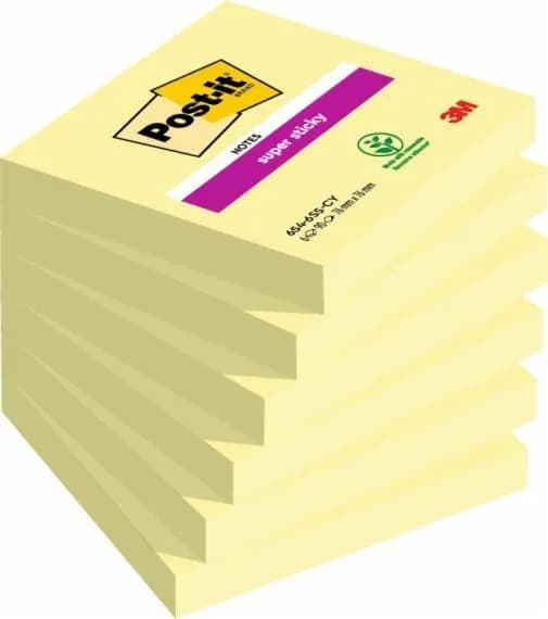 Post-it SS-Notes 76x76 yellow (12) – 3M