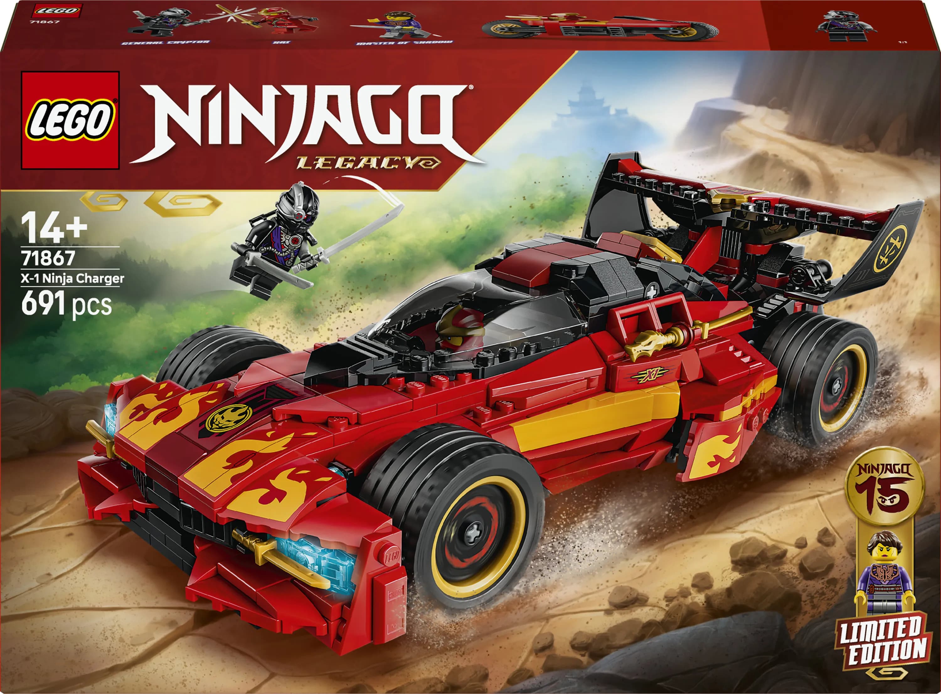 LEGO NINJAGO Ninja-auto X-1 71867