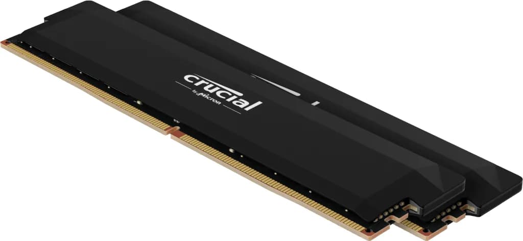 Crucial Pro OC 32 Gt (2 x 16 Gt) DDR5 6000 MHz, CL36 -muisti (XMP/EXPO)