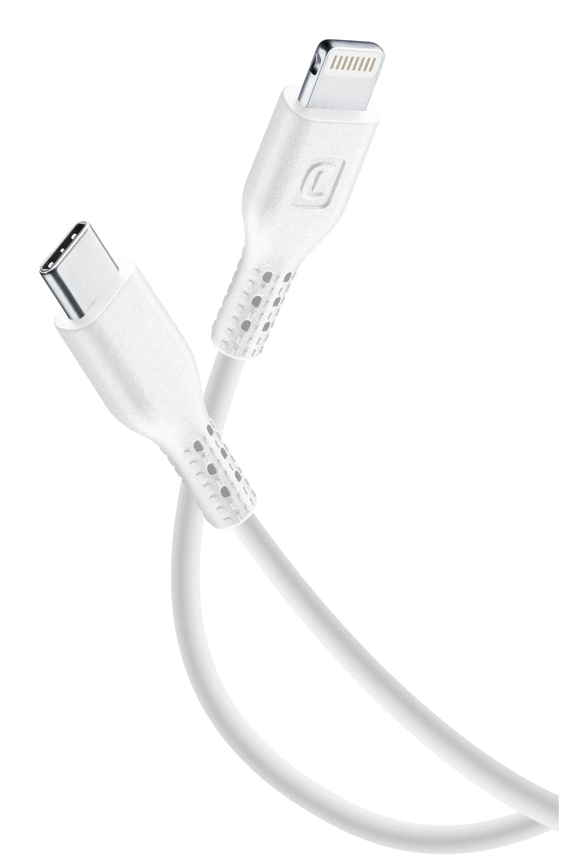 USB-C – Lightning -kaapeli, 2 m, valkoinen