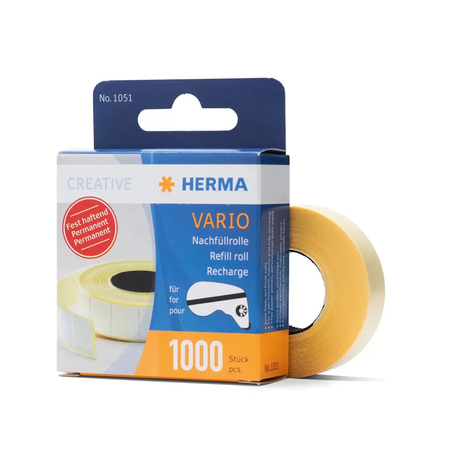 HERMA Vario refill pack permanent  (1000) – Herma