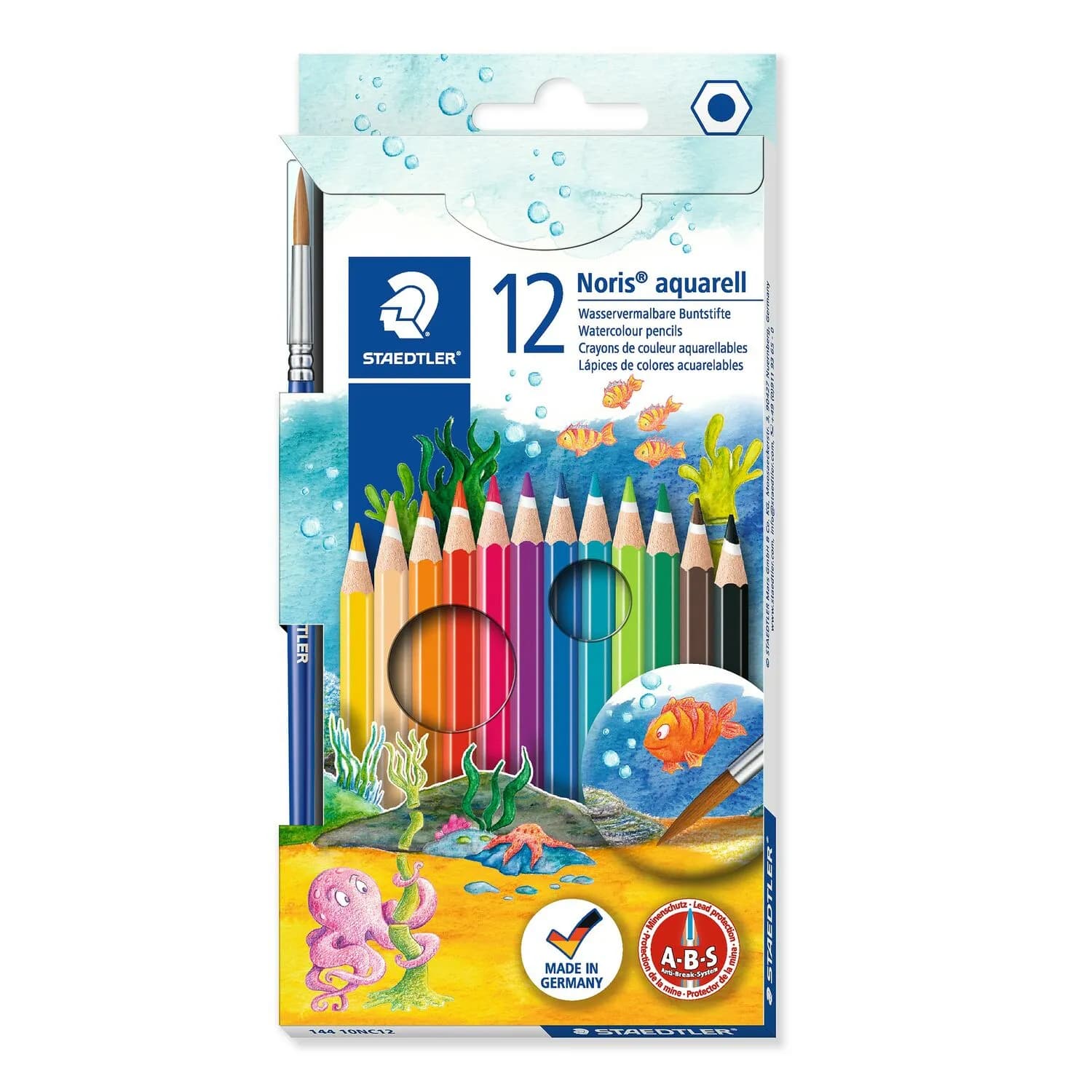 Coloured pencil Noris Club Aquarell ass (12) – STAEDTLER