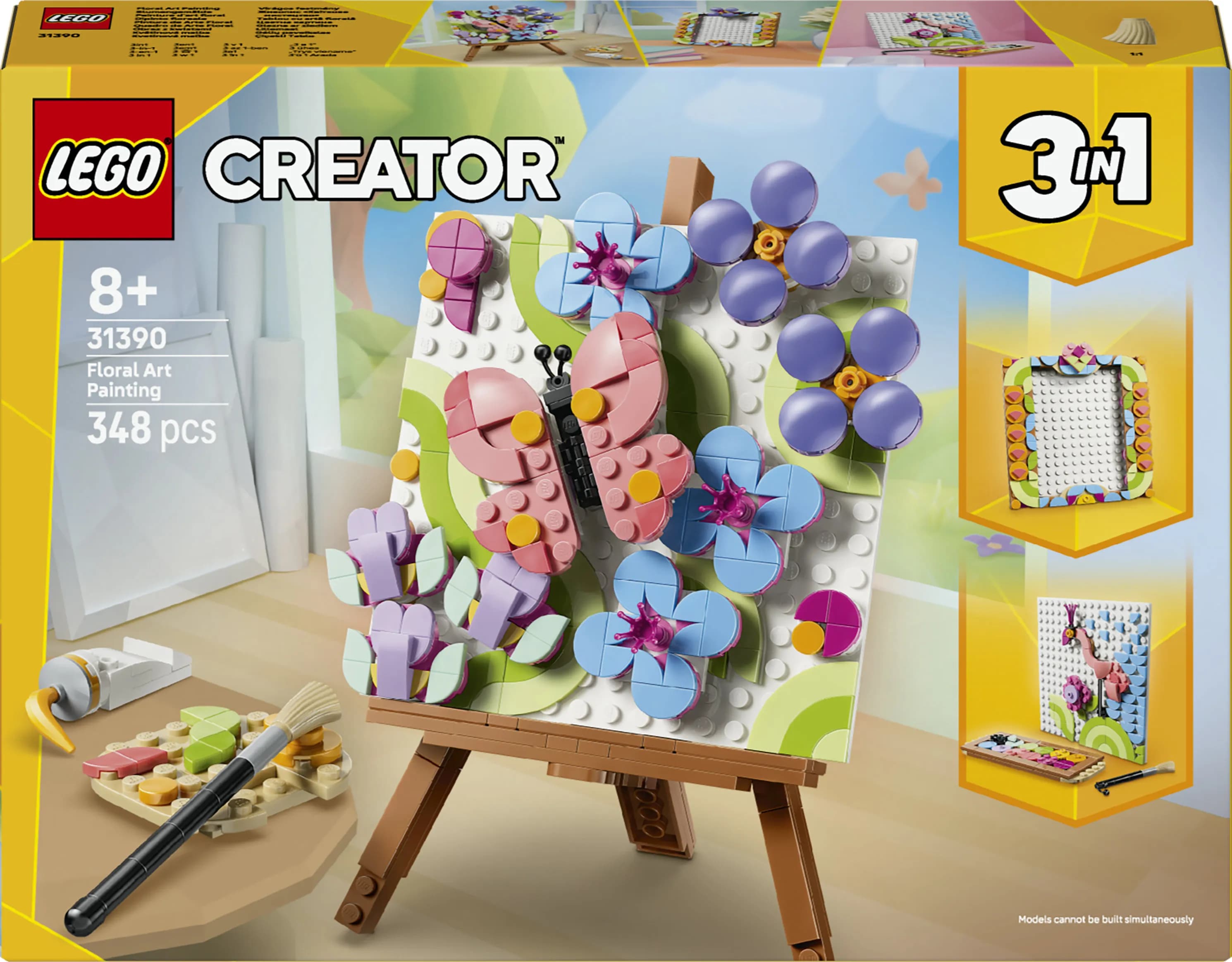LEGO Creator 3-in-1 Kukka-aiheinen taideteos 31390