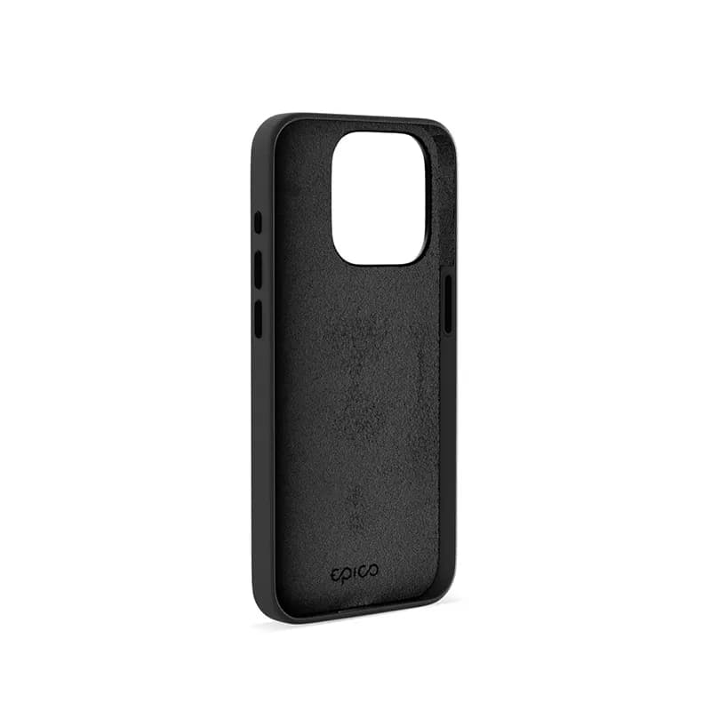 Epico Mag+ Leather Case, iPhone 15 Pro Max -suojakuori, Musta – EPICO