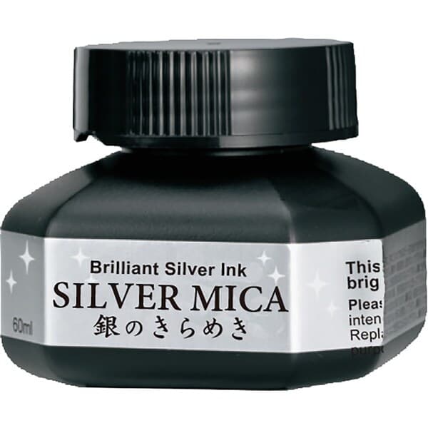 ZIG Silver Mica Ink 60ml – ZIG