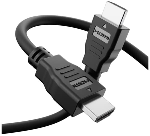 DELL CB325H HDMI 2.0 Flat -kaapeli, jossa Ethernet, 1,8 m, musta