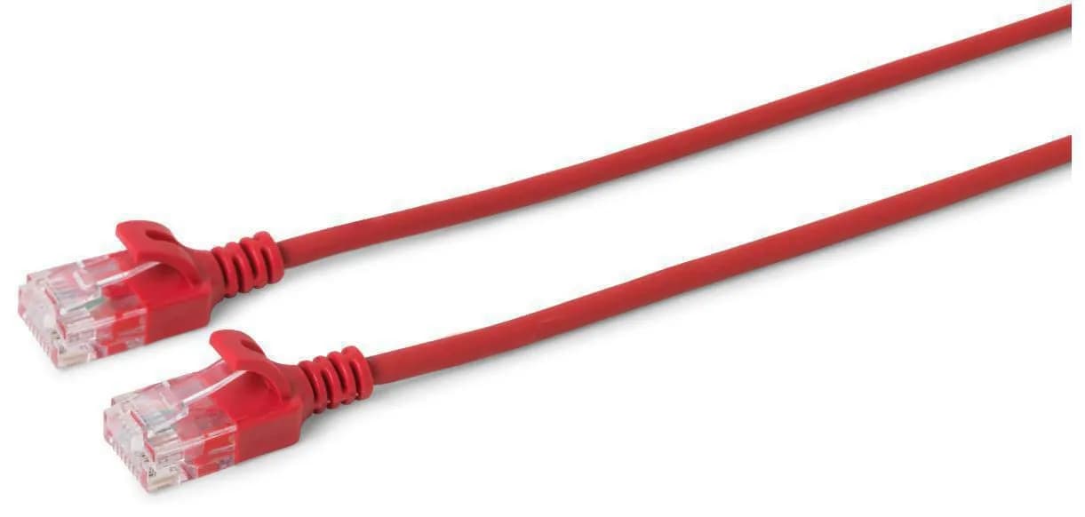 MicroConnect Cat6 UTP RJ45 10m -verkkokaapeli, punainen