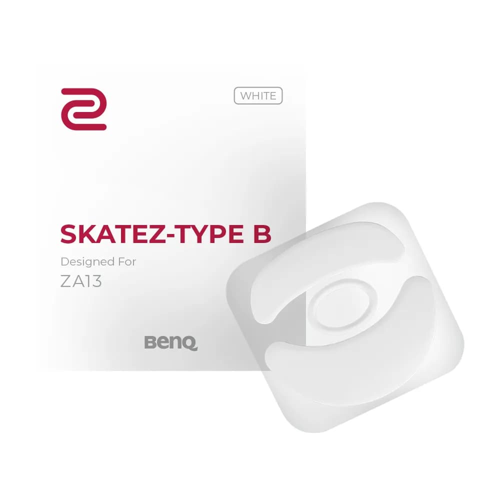 Zowie By BenQ - Skatez Type B White for ZA13 Teflon