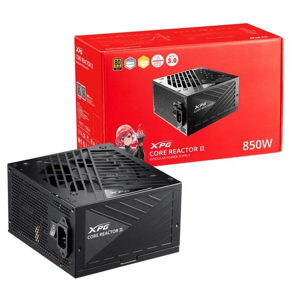 XPG CORE REACTOR II 850W -virtalähde, 80 Plus Gold – ADATA