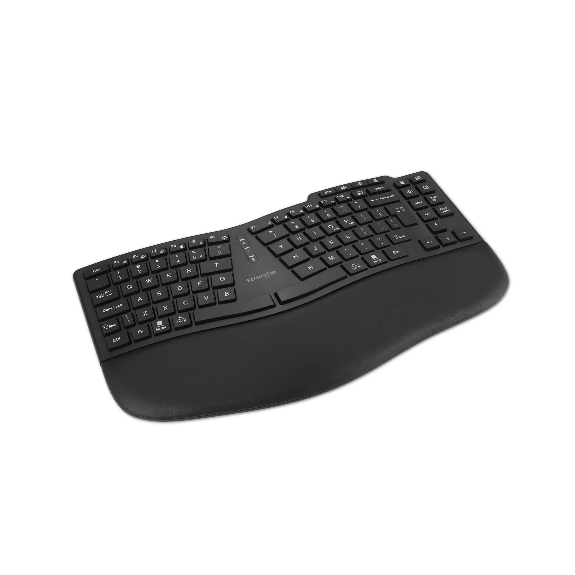 Kensington Pro Fit Ergo KB675 EQ -langaton ergonominen näppäimistö, musta – Kensington