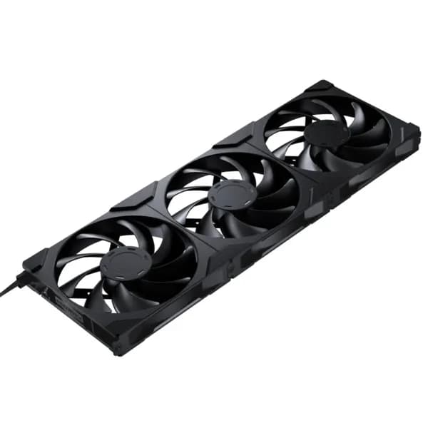 Phanteks M25 Gen2, 140 mm, nestelaakeri, PWM -tuuletinsarja, 3 kpl, musta
