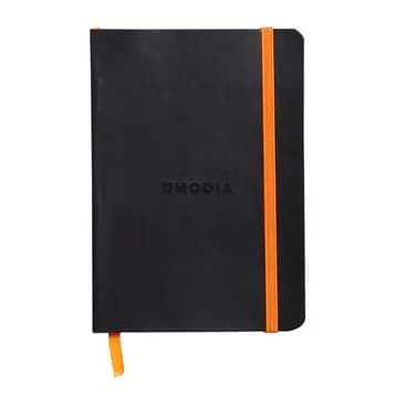 Rhodiarama Ntbk Black A6 L – RHODIA