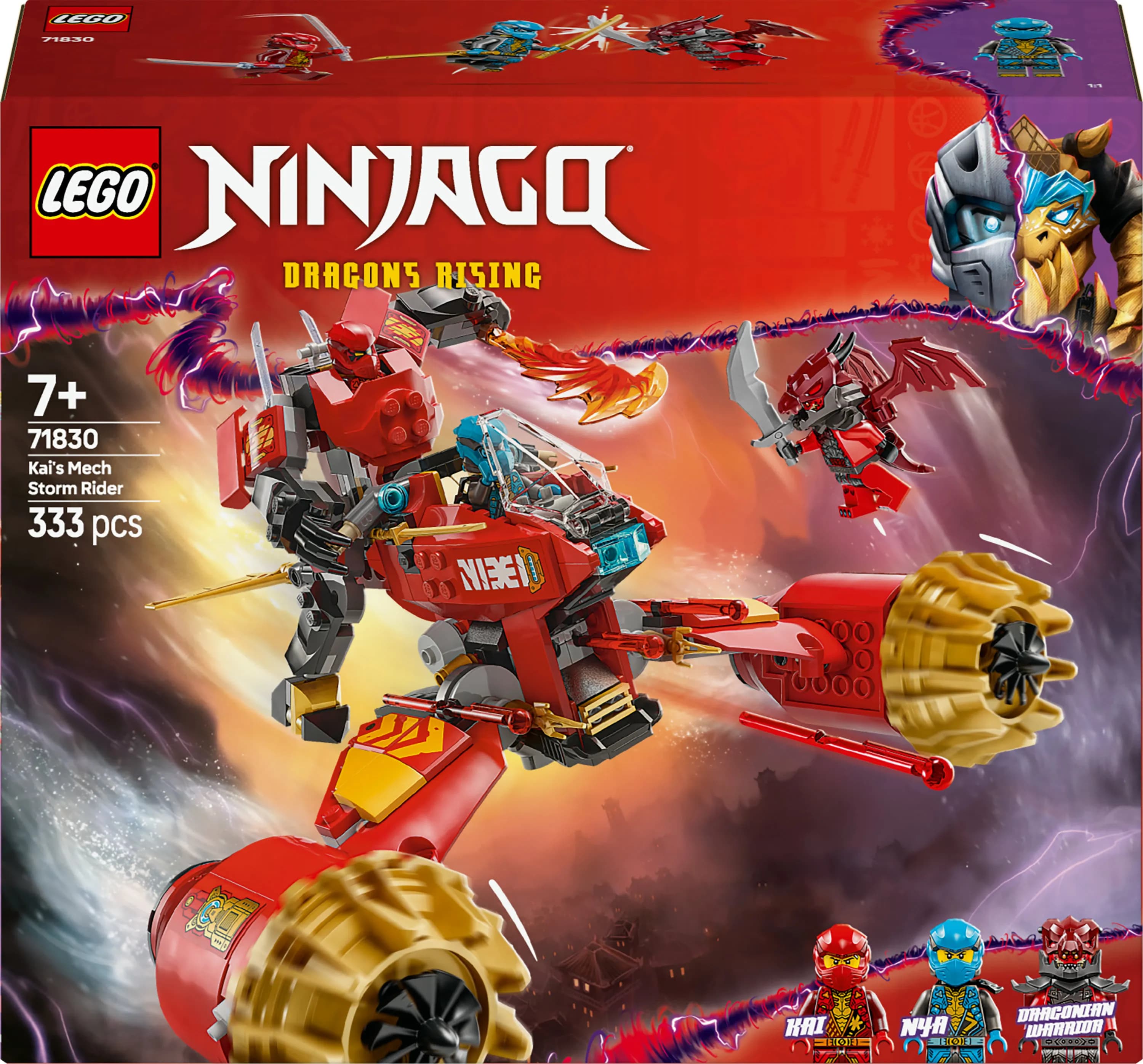 LEGO NINJAGO Kain Myrskyajaja-robotti 71830