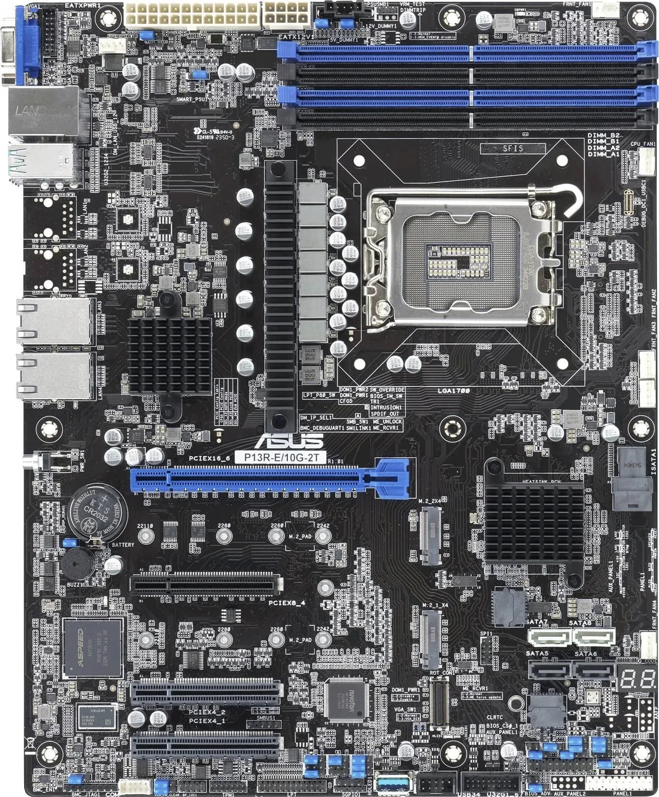 Asus P13R-E/10G-2T DDR5 LGA1700 ATX-emolevy – ASUS