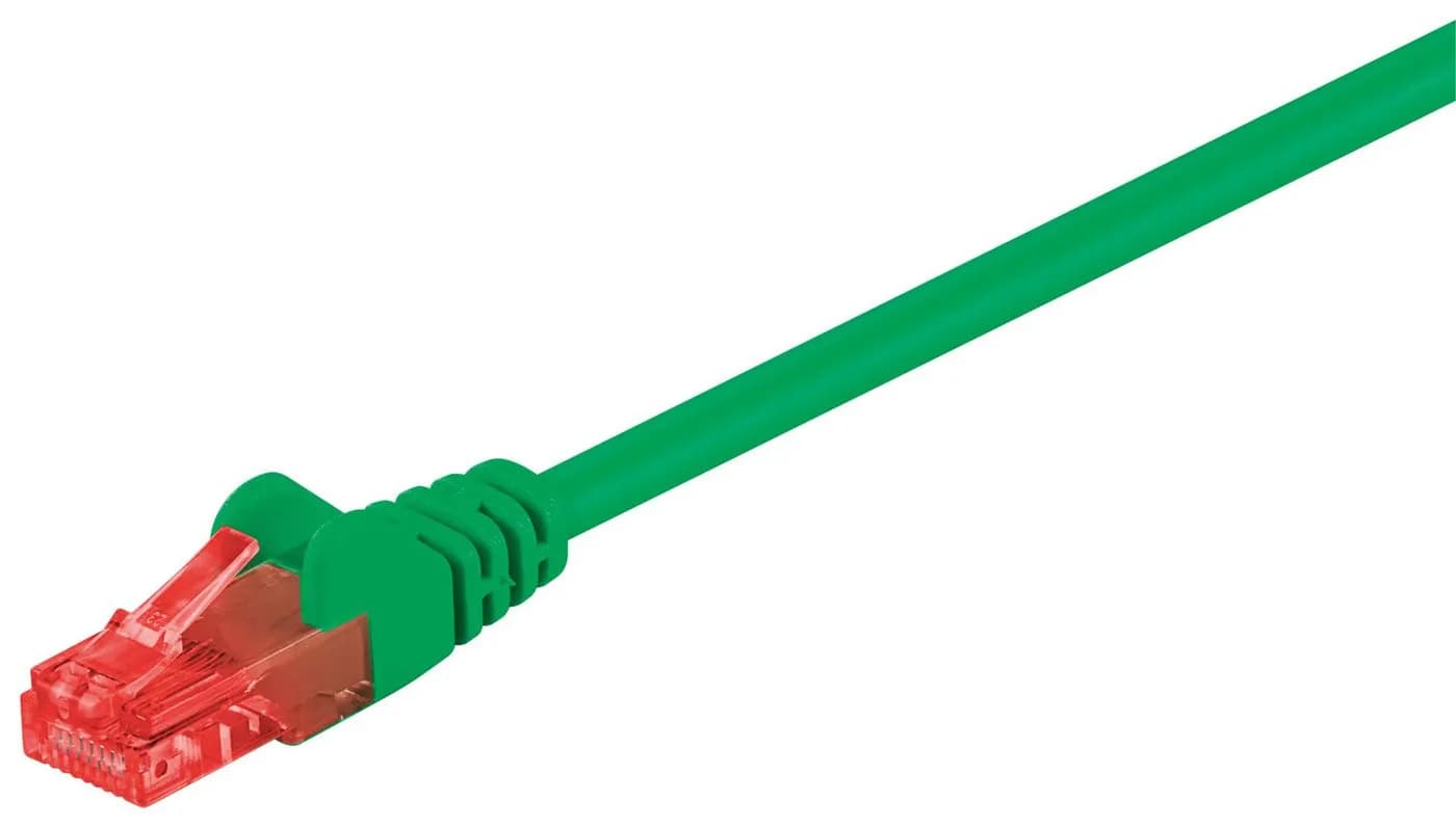 MicroConnect Cat6 UTP RJ45 10m -verkkokaapeli, vihreä – Microconnect