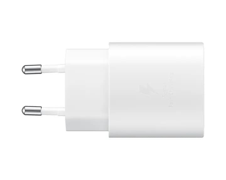 Samsung 25W USB-C -verkkovirtalaturi, Valkoinen – Samsung