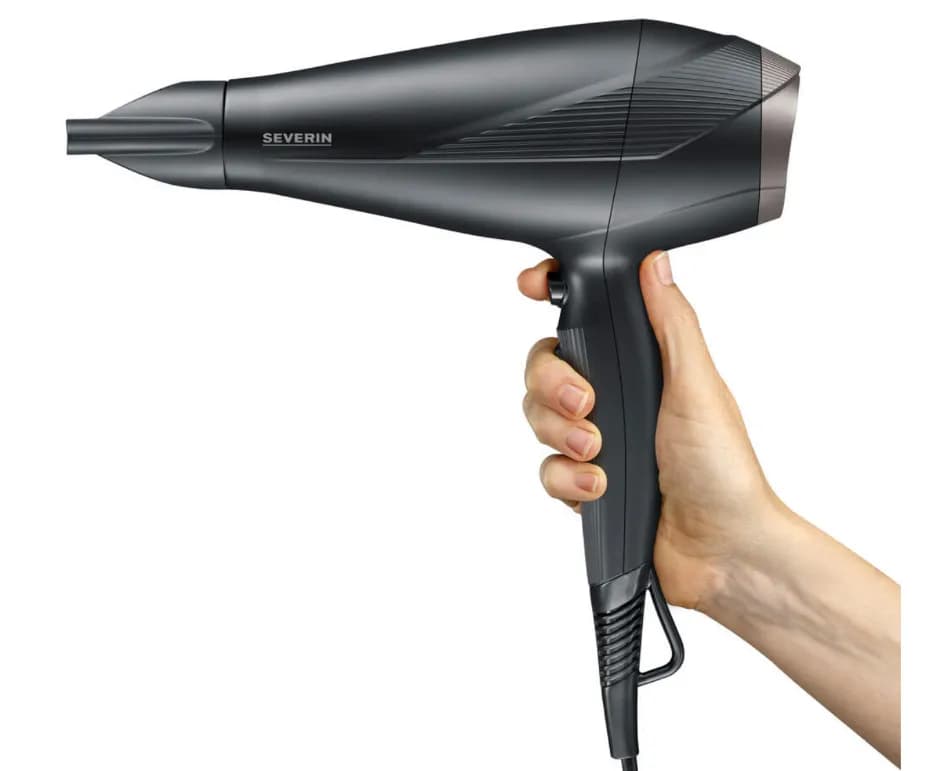 SEVERIN HT0167, 2300 W -hiustenkuivaaja, Black/Silver – Severin