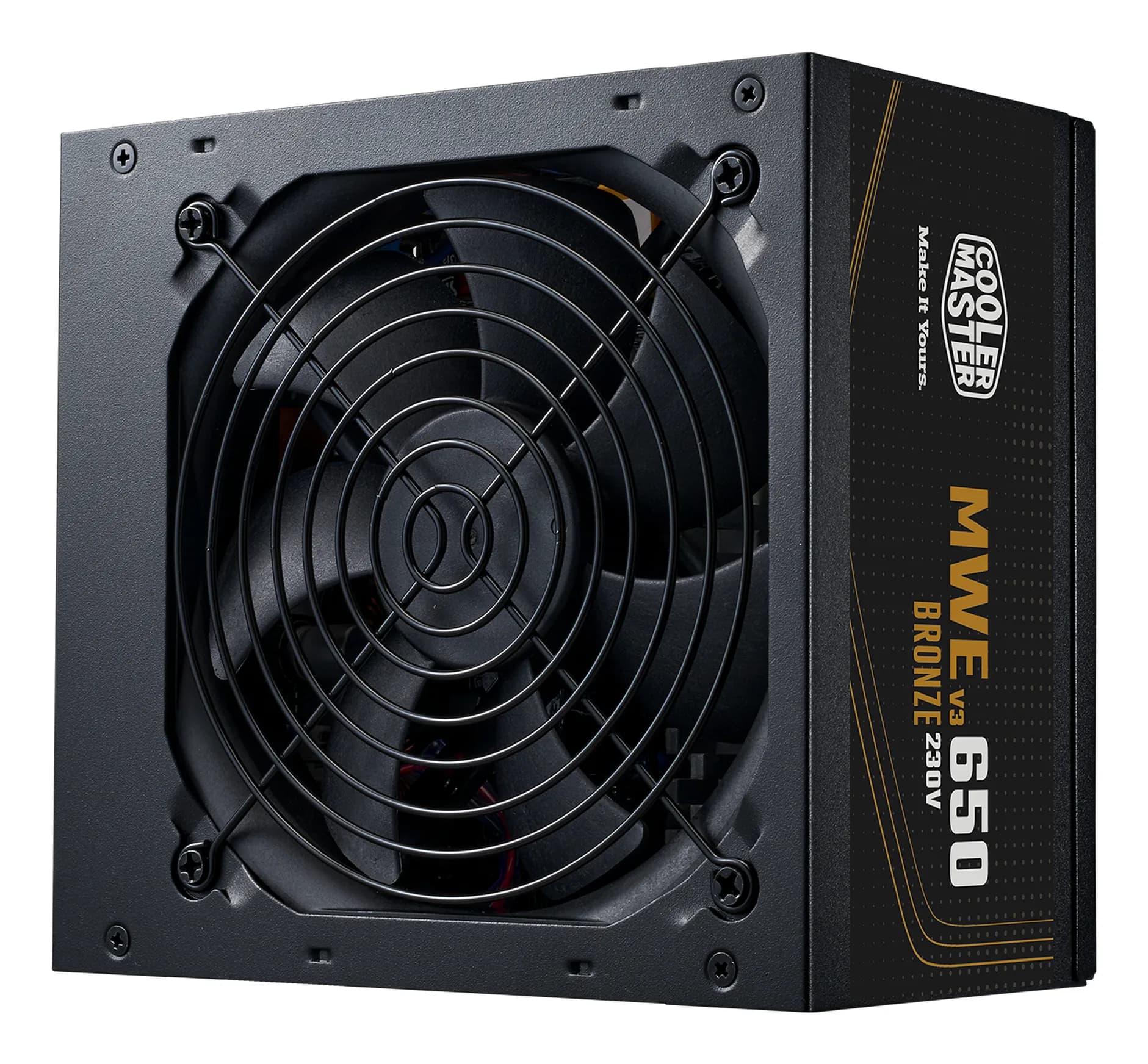 Cooler Master MWE Bronze V3 650W -virtalähde, 80 Plus Gold