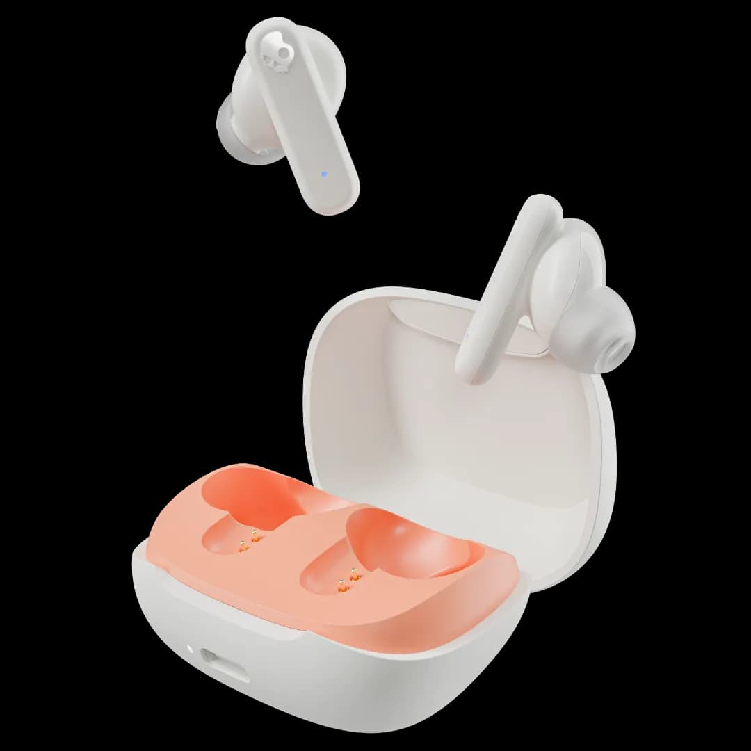 Skullcandy Smokin' Buds -langattomat nappikuulokkeet, bone – Skullcandy