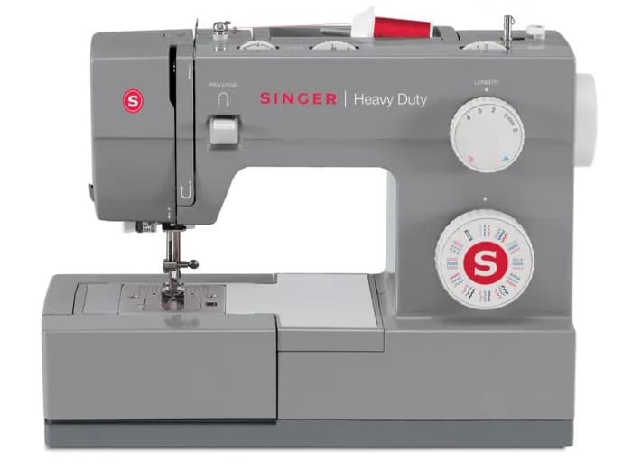 Singer Heavy Duty 4432 -ompelukone, harmaa, 32 ommelta