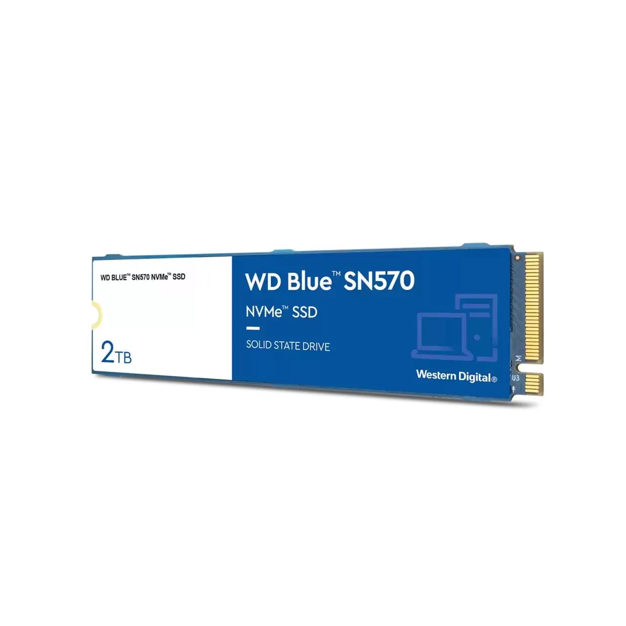 WD Blue SN570 2 Tt M.2 NVMe -SSD-levy – WESTERN DIGITAL